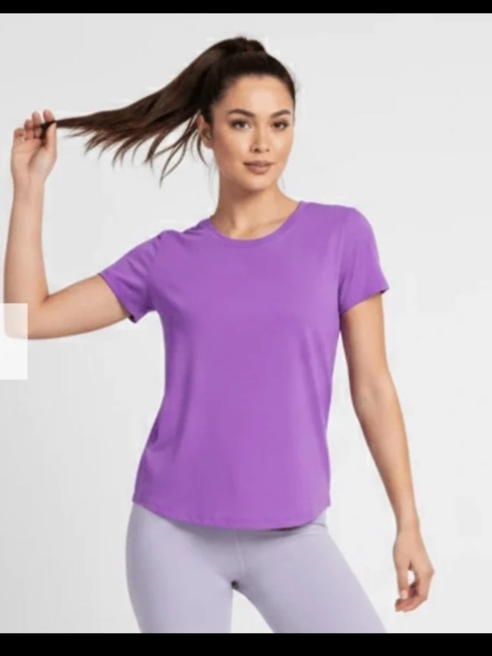 Charlie’s Project Women's Bamboo Scoop Neck Short Sleeve Top